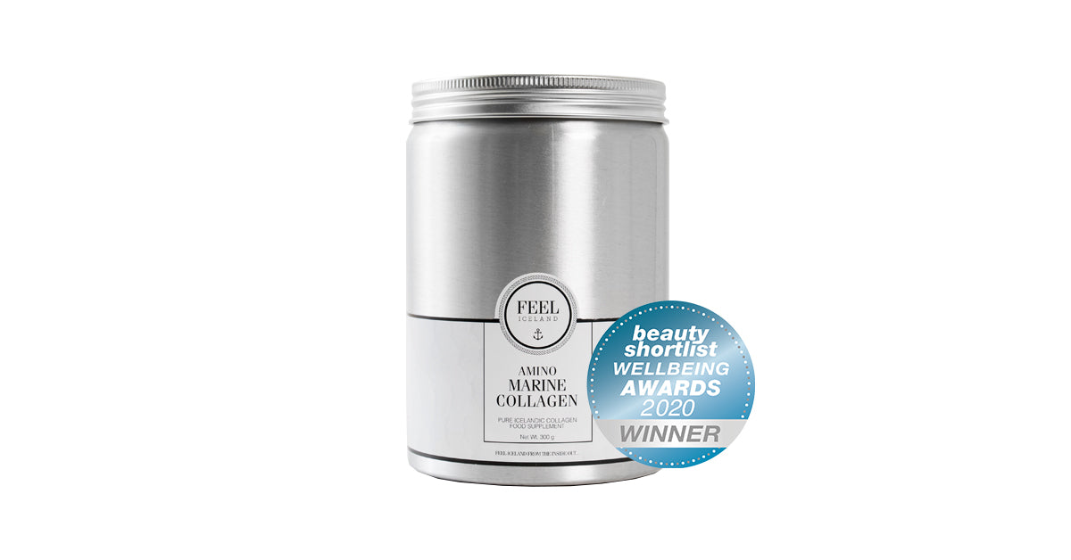 Amino Marine Collagen from Feel Iceland voted the best product in the category of collagen supplements