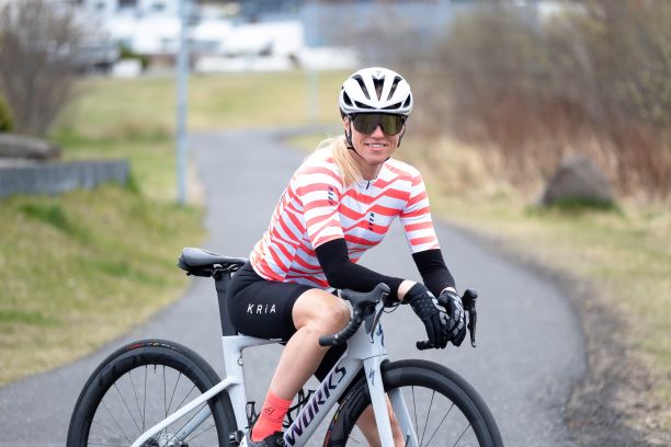 Ágústa Edda Björnsdóttir, landsliðskona í hjólreiðum